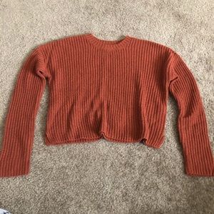 Forever 21 cropped knit sweater